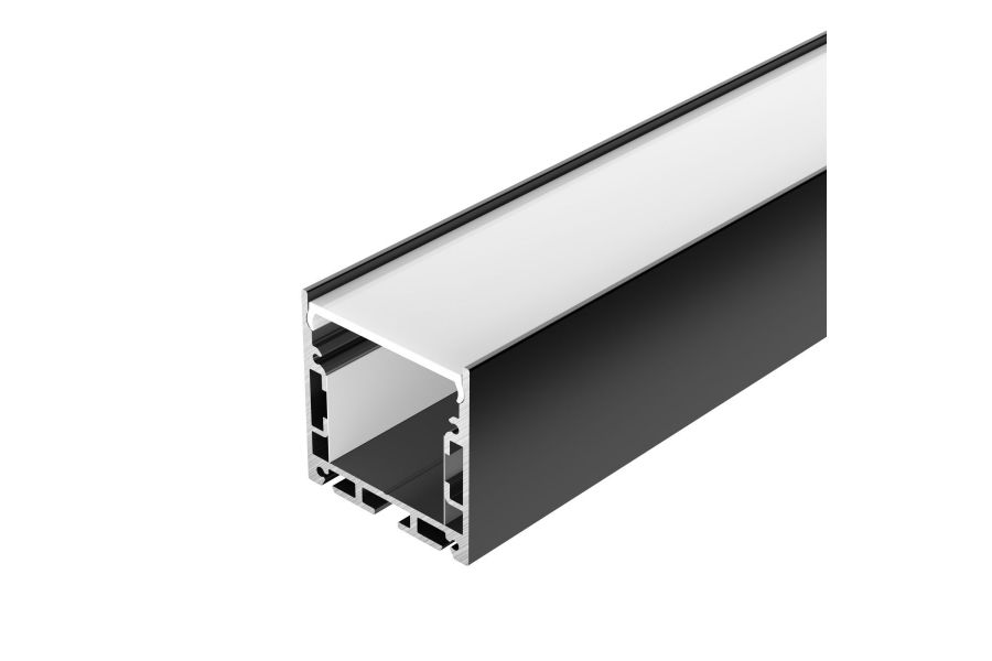 Профиль Arlight SL-LINE-3535-3000 BLACK с рефлектором (Алюминий) 064463