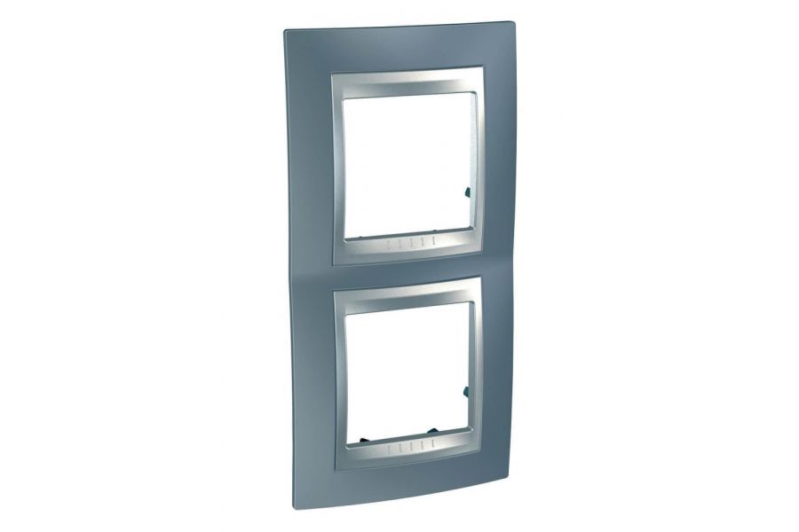 Рамка 2-постовая вертикальная Schneider Electric Unica Top MGU66.004V.097