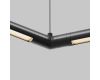 Угловой коннектор 120° без ввода питания Maytoni Shelf CA018LWC-B