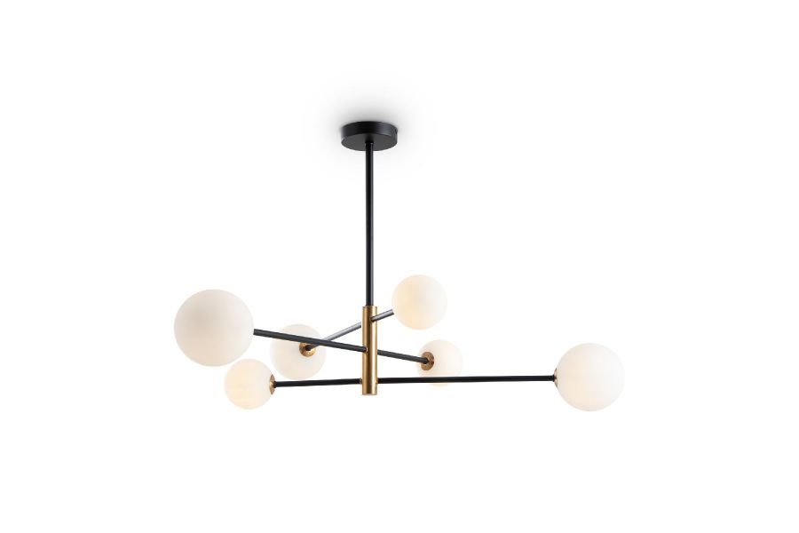 Люстра на штанге Freya Sphirity FR5376CL-06B