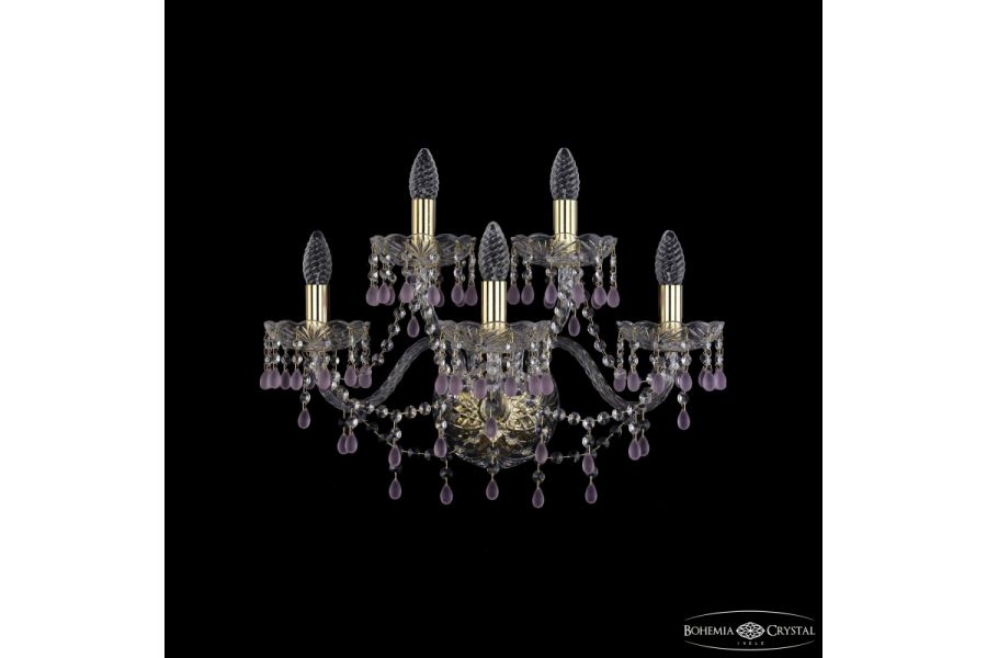 Бра Bohemia Ivele Crystal 1410B/3+2/195/XL G V7010