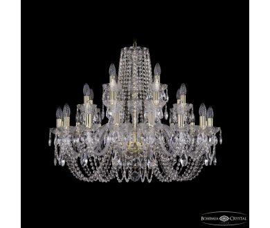 Подвесная люстра Bohemia Ivele Crystal 1402/16+8+4/300 G