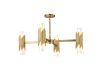 Подвесная люстра Elstead Lighting MARVELE8-AB-OPAL