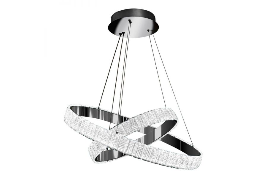 Подвесной светодиодный светильник iLedex Crystal ice MD7212-60A CR