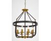 Подвесная люстра Lumina Deco Berling LDP 8024-8 BK+MD