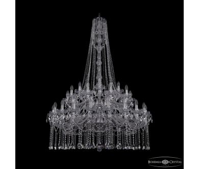Подвесная люстра Bohemia Ivele Crystal 1413/20+10+5/400/h-164/2d Ni