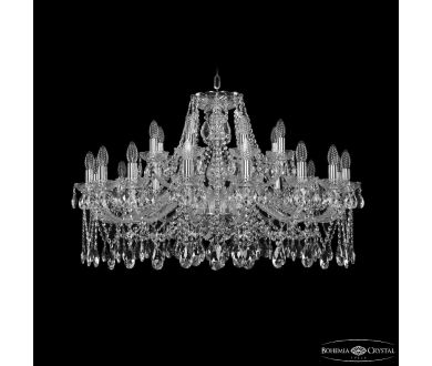 Подвесная люстра Bohemia Ivele Crystal 1413/16+8/360 Ni