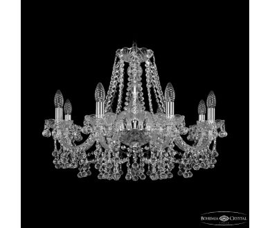Купить Подвесная люстра Bohemia Ivele Crystal 1409/8/240 Ni Подвесная люстра Bohemia Ivele Crystal 1409/8/240 Ni