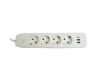 Удлинитель Stekker Home plus HM08-43-02 49978