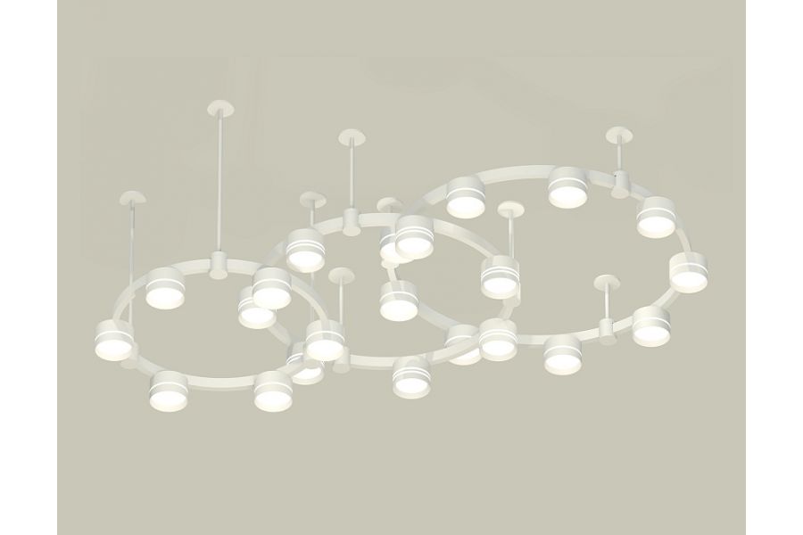 Комплект подвесного светильника Ambrella Light Techno Ring XR92212260 (A9221, A9226, C9241, C9232, C9236, C9231, N8461, N8477)