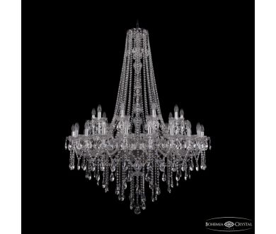 Подвесная люстра Bohemia Ivele Crystal 1415/20+10/400/h-154 Ni