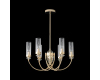 Люстра на штанге Crystal Lux SECRET SP6 GOLD