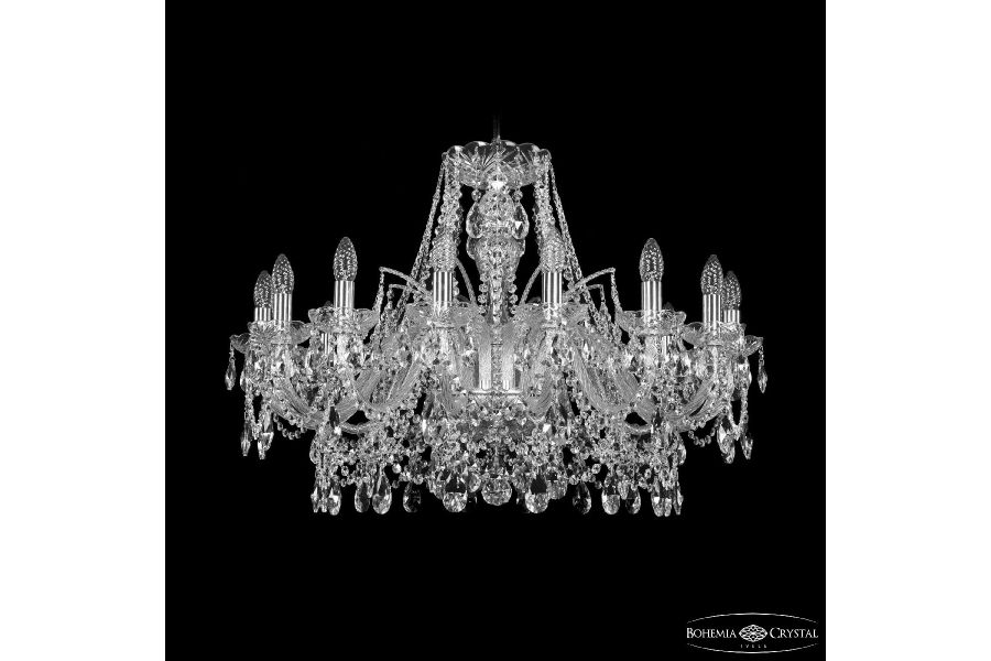 Подвесная люстра Bohemia Ivele Crystal 1411/16/300 Ni