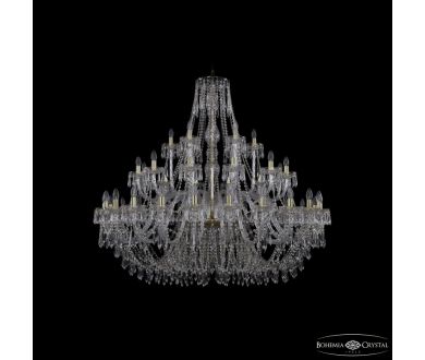 Подвесная люстра Bohemia Ivele Crystal 1403/24+12+6/530 G