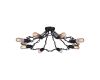 Потолочная люстра Arte Lamp A9344PL-8BK