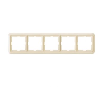 Рамка 5-постовая Schneider Electric Merten Antique/Artec MTN483544