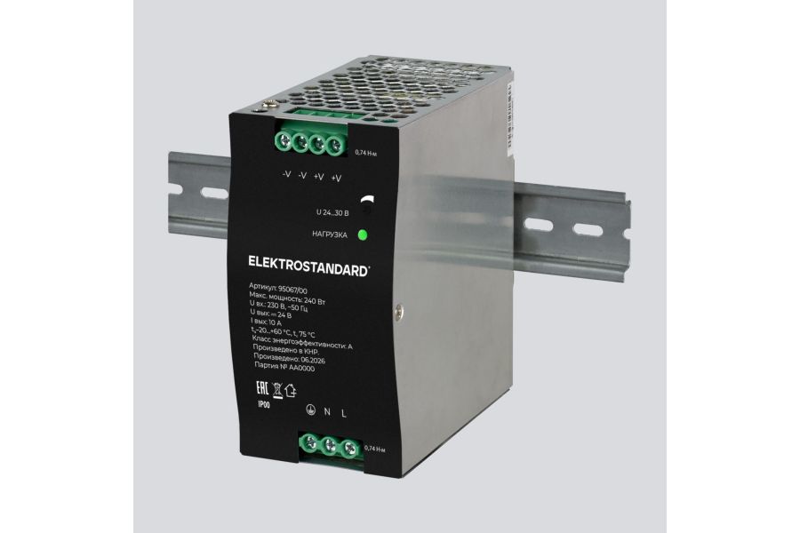 Блок питания Elektrostandard 240W 24V IP20 95067/00 4690389220500 a072609