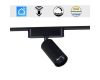 Трековый магнитный светильник (CCT+SMART) Reluce 13005-9.3-001UR magnetic LED12W BK CCT+SMART