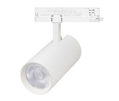 Трековый трехфазный светильник Arlight LGD-GERA-4TR-R90-30W Day4000 (WH, 15 deg, 230V) 055125