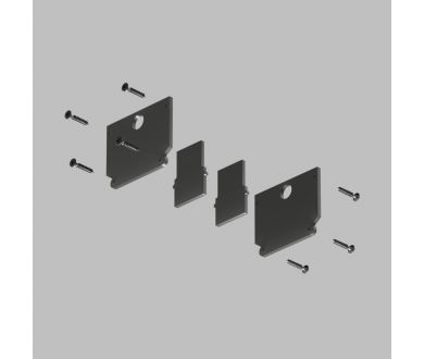 Купить Комплект заглушек Denkirs SMART SLIM ONE TR2450-BK Комплект заглушек Denkirs SMART SLIM ONE TR2450-BK