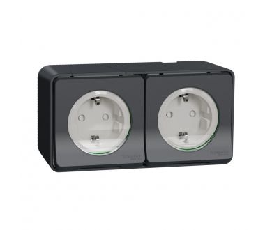 Выключатель 2-клавишный Schneider Electric MUR40906