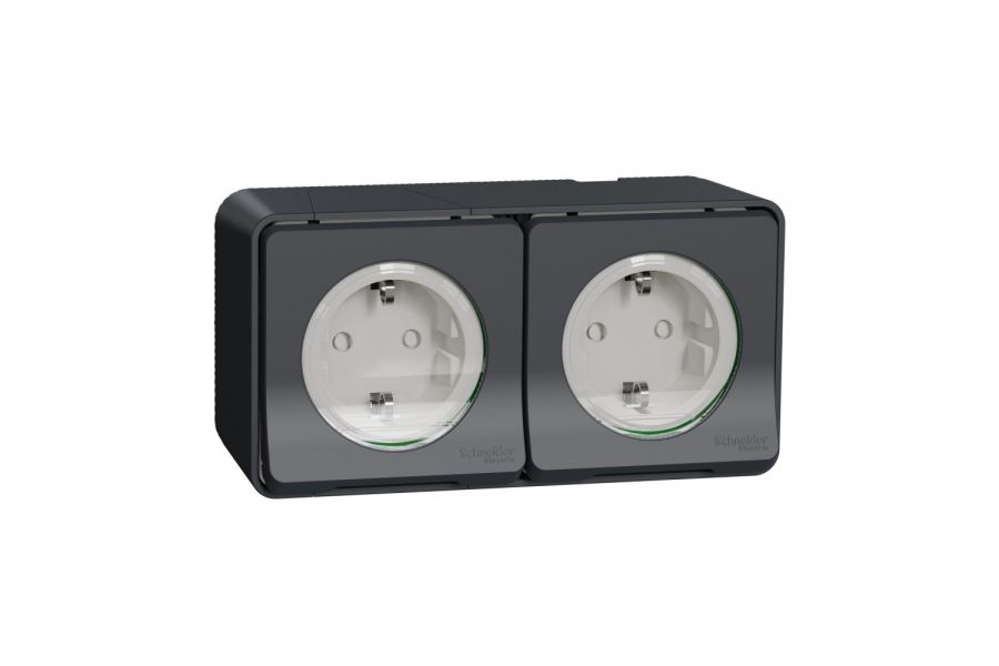 Выключатель 2-клавишный Schneider Electric MUR40906