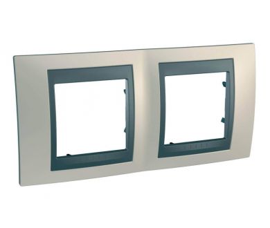 Рамка 2-постовая Schneider Electric Unica Top MGU66.004.295