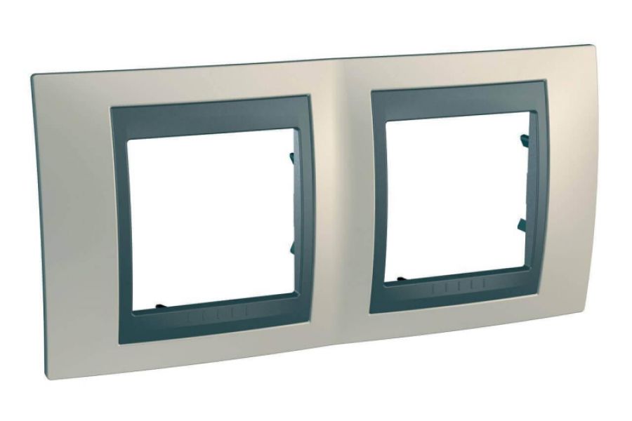 Рамка 2-постовая Schneider Electric Unica Top MGU66.004.295