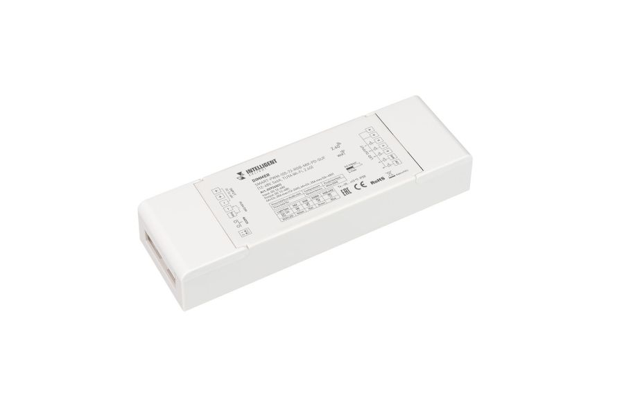 Диммер Arlight SMART-PWM-105-72-RGB-MIX-PD-SUF (12-48V, 5x6A, TUYA Wi-Fi, 2.4G) (IARL, IP20 Пластик) 037265(1)