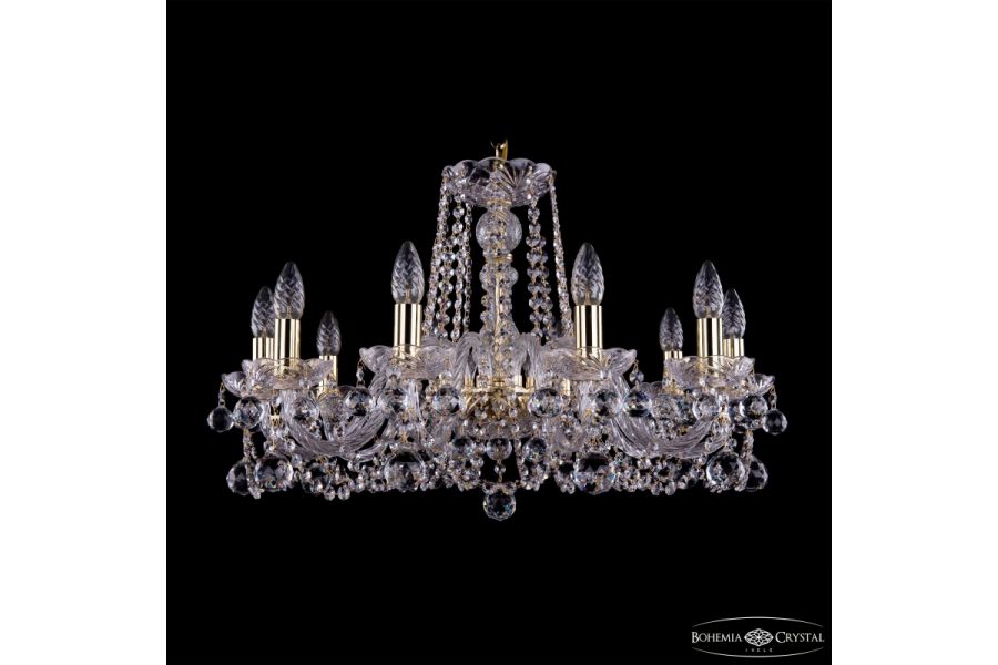 Подвесная люстра Bohemia Ivele Crystal 1402/10/240 G Balls