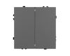 Механизм выключателя двухклавишный непроходной Arlight SWT-NOBE-MK02-SFPL-GR (230V, 10A) 054254