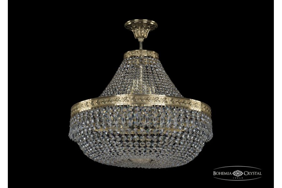 Люстра на штанге Bohemia Ivele Crystal 19011/H1/60IV G