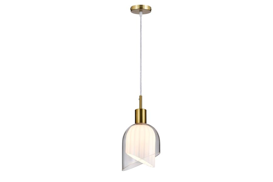 Подвесной светильник Indigo Rintocco 11074/1P Brass V000614