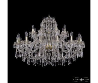 Подвесная люстра Bohemia Ivele Crystal 1403/16+8/360 G