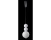 Подвесной светодиодный светильник Crystal Lux Desi SP3 Chrome/White