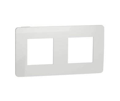 Рамка 2-постовая Schneider Electric Unica New NU280418