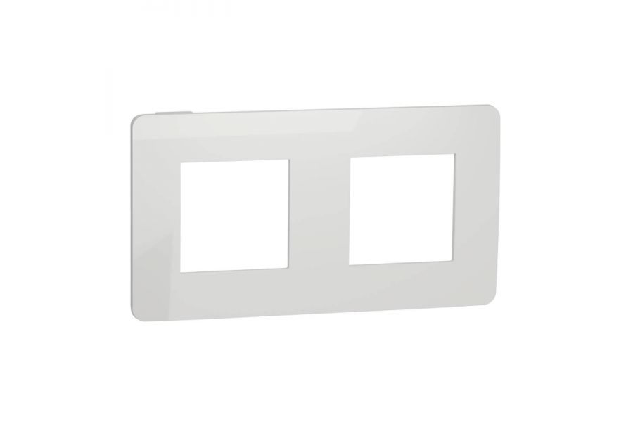 Рамка 2-постовая Schneider Electric Unica New NU280418