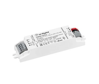 Блок питания Arlight ARJ-SP-15-PFC-DALI2-NFC-PD-WR (15W, 3-45V, 0.1-0.7A) 050105