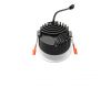 Встраиваемый светильник Iledex Technical Mars DIM 112-12W-D80-4000K-24DG-WH