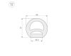Силиконовый профиль Arlight WPH-FLEX-D20-TOP-S10-20m WHITE 041095