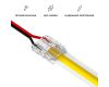 Коннектор прокалывающий для подключения, 2 pin, для одноцветной LED ленты 10 мм, тип SMD, COB Apeyron 09-167