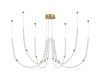 Подвесная люстра Odeon Light Monella 6639/70L