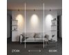Трековый магнитный светильник Maytoni Technical Focus Led Exility X TR243-4-12WTW-DSZ-B