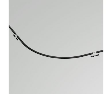 Коннектор радиусный D900 накладной Levity Maytoni Technical TRA184-R900-11B-1