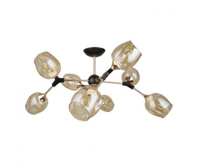 Люстра на штанге Arte Lamp Seppia A4211PL-8BK