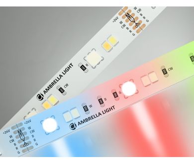 Светодиодная лента Ambrella Light LED Strip 24В 5050+2835 13Вт/м RGB+3000-6500K 5м IP20 GS4501