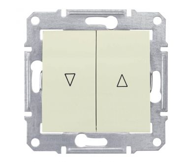Выключатель для жалюзи злектрическая блокировка Schneider Electric Sedna SDN1300147