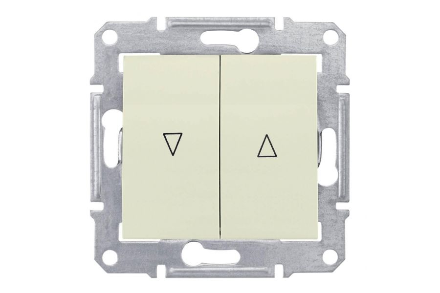 Выключатель для жалюзи злектрическая блокировка Schneider Electric Sedna SDN1300147