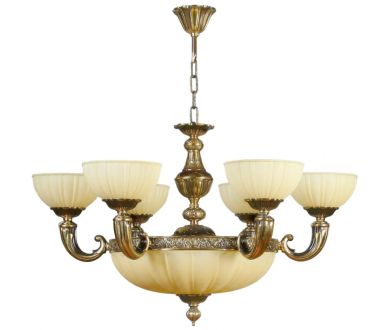 Подвесная люстра Ambiente Lugo 8539/6 PB