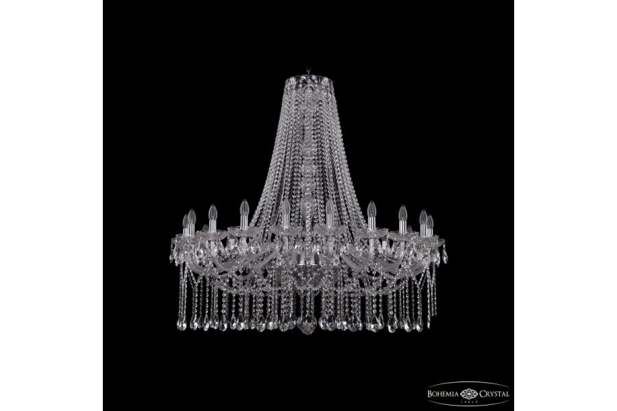 Подвесная люстра Bohemia Ivele Crystal 1413/20/400/h-113 Ni